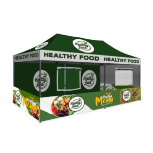 Pop Up Food Canopy Tent 10x20